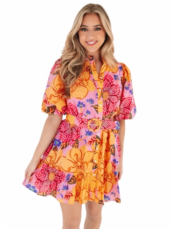 j. marie Dresses & Skirts - J. Marie The Emerson Belted Dress Size S